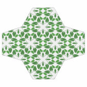 葉のパターン、のパター葉ン、緑の葉 サッカーボール (フラット)