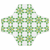 葉のパターン、のパター葉ン、緑の葉 サッカーボール (フラット)