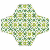 葉のパターン、のパター葉ン、緑の葉 サッカーボール (フラット)