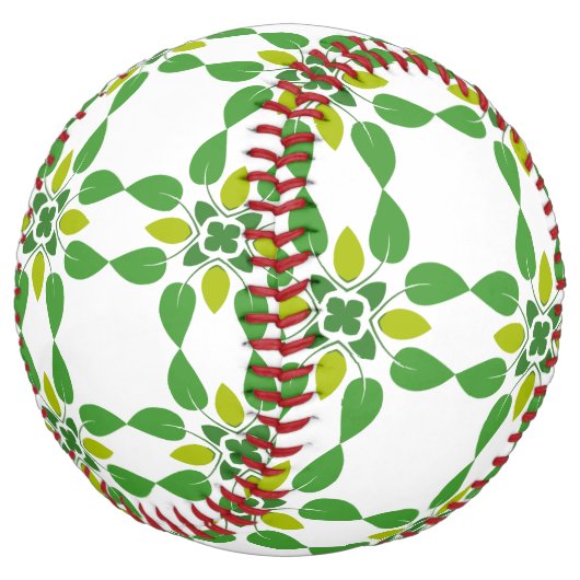 葉のパターン、のパター葉ン、緑の葉 ソフトボール (アングル)