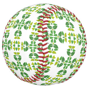 葉のパターン、のパター葉ン、緑の葉 ソフトボール