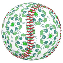 葉のパターン、のパター葉ン、緑の葉 ソフトボール