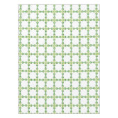 葉のパターン、のパター葉ン、緑の葉 テーブルクロス (正面)