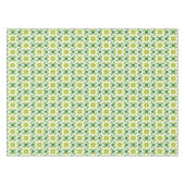 葉のパターン、のパター葉ン、緑の葉 テーブルクロス (正面(横))