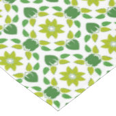 葉のパターン、のパター葉ン、緑の葉 テーブルクロス (アングル)