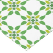 葉のパターン、のパター葉ン、緑の葉 テーブルクロス (アングル)