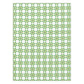 葉のパターン、のパター葉ン、緑の葉 テーブルクロス (正面)