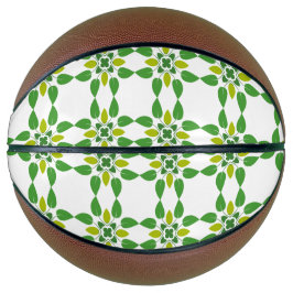 葉のパターン、のパター葉ン、緑の葉 バスケットボール