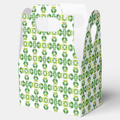 葉のパターン、のパター葉ン、緑の葉 フェイバーボックス (オープン)