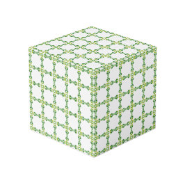 葉のパターン、のパター葉ン、緑の葉 フォトキューブ