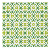 葉のパターン、のパター葉ン、緑の葉 フォトキューブ (正面)