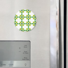 葉のパターン、のパター葉ン、緑の葉 マグネット