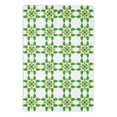 葉のパターン、のパター葉ン、緑の葉 ミニクリップボード (裏面)