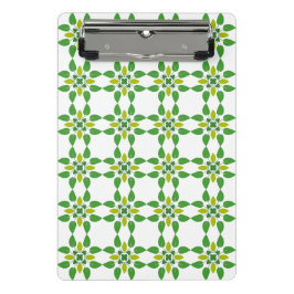 葉のパターン、のパター葉ン、緑の葉 ミニクリップボード