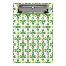 葉のパターン、のパター葉ン、緑の葉 ミニクリップボード