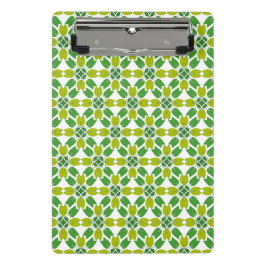 葉のパターン、のパター葉ン、緑の葉 ミニクリップボード