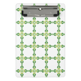 葉のパターン、のパター葉ン、緑の葉 ミニクリップボード