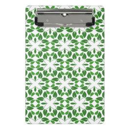 葉のパターン、のパター葉ン、緑の葉 ミニクリップボード