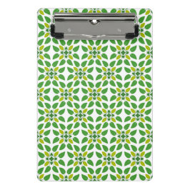 葉のパターン、のパター葉ン、緑の葉 ミニクリップボード
