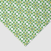 葉のパターン、のパター葉ン、緑の葉 薄葉紙 (詳細)