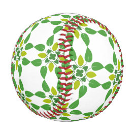 葉のパターン、のパター葉ン、緑の葉 野球ボール