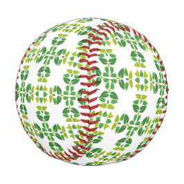 葉のパターン、のパター葉ン、緑の葉 野球ボール