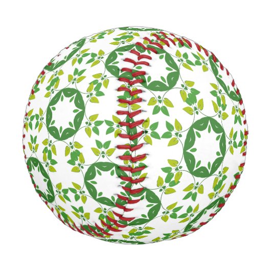 葉のパターン、のパター葉ン、緑の葉 野球ボール (アングル)