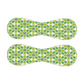 葉のパターン、のパター葉ン、緑の葉 野球ボール (パネル)