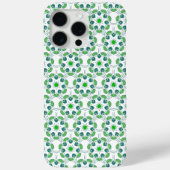 葉のパターン、のパター葉ン、緑の葉 Case-Mate iPhoneケース (裏面)