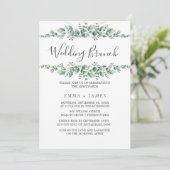 葉のブ結婚ランチ招待状 招待状 (スタンド正面)