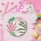 葉のプレート ペーパープレート (パーティー)