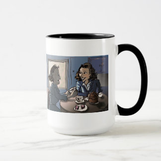 葉のマグを読むこと マグカップ