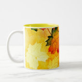 葉のマグ ツートーンマグカップ (左)