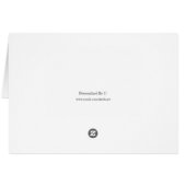 葉のモチーフありがとう (裏面横)