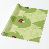 葉のラッピング紙 ラッピングペーパー (アンロールド)