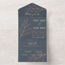 葉のリーフラインアート木炭、クリーム、ピンクボホ