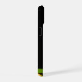 葉の上のアマガエル iPhone 15ケース (右側面)