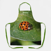 葉の上のコバチ 個性化 エプロン (正面)
