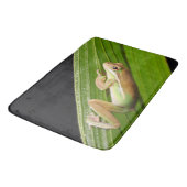 葉の上の小さなカエル バスマット (アングル)