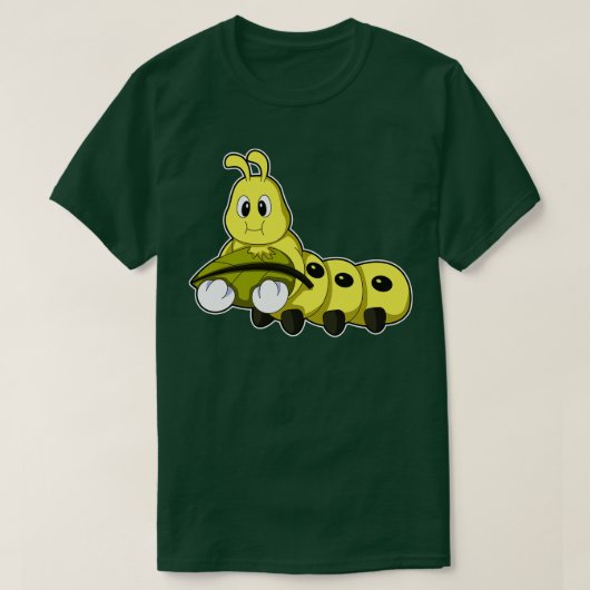 葉の付いた軌跡7 Tシャツ (デザイン正面)