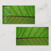 葉の名刺 名刺 (正面/裏面)