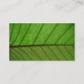 葉の名刺 名刺 (裏面)