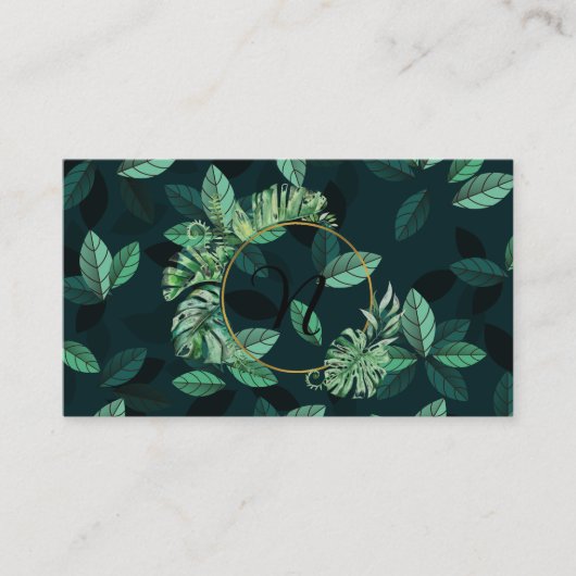 葉の名刺 名刺 (正面)