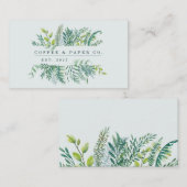 葉の名刺 名刺 (正面/裏面)