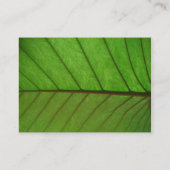 葉の名刺 名刺 (裏面)