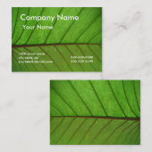 葉の名刺 名刺 (正面/裏面)