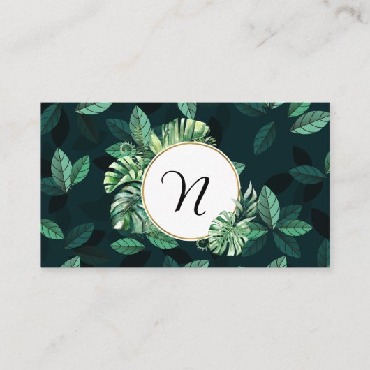 葉の名刺 名刺 (正面)