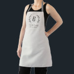 葉の多いイニシャル編集可能カラーエパーソナライズされたプロン エプロン<br><div class="desc">この素晴らしいデザインは色カスタマイズの組み合わせにも使えお気に入りのます。成人向けとジュニア向けのデザインが対応。贈り物素晴らしをする！お店で文スタイリッシュ房具と贈り物を探す：www.berryberrysweet.com.</div>