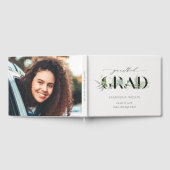 葉の多いシダ多肉性の緑色動物写真卒業 ゲストブック (全面)