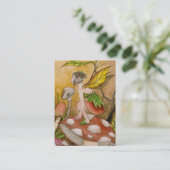 葉の妖精 名刺 (スタンド正面)